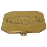 1925 Al Anderegan Gold Filled Caddy Champion Medal