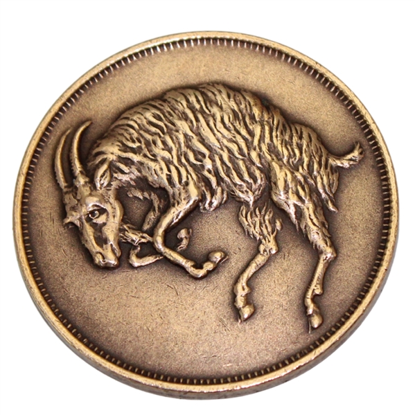 Oak Hill Country Club Rochester, New York Goat Medal 