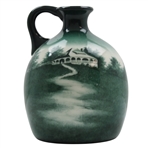Scarce O'Hara Porcelain Handpainted Ceramic Art Company Jug w/Gold Washed Inside Lip