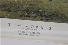 Old & Young Tom Morris Ltd Ed Hand Signed w/Remarque Prints by Arthur Weaver - Matted