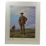 Old & Young Tom Morris Ltd Ed Hand Signed w/Remarque Prints by Arthur Weaver - Matted