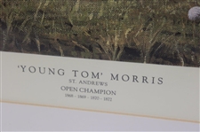 Old & Young Tom Morris Ltd Ed Hand Signed w/Remarque Prints by Arthur Weaver - Matted