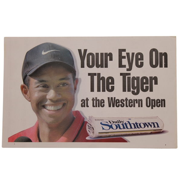 c.1997 Tiger Woods Your Eye on the Tiger at the Western Open Advertising Page