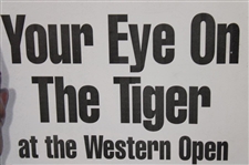 c.1997 Tiger Woods 'Your Eye on the Tiger' at the Western Open Advertising Page