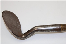 T. Stewart St. Andrews Special Hand Forged Gooseneck Antishank Iron w/ Shaft Stamp