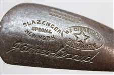 James Braid Slazenger New York Special W. M. Gibson & Co. Warranted Hand Forged Kinghorn