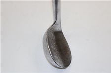 c.1929 Walter Hagen Concave Sand Wedge Pat-D 1695598 w/ Shaft Sticker Remnants