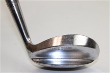 c.1929 Walter Hagen Concave Sand Wedge Pat-D 1695598 w/ Shaft Sticker Remnants