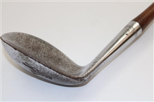c.1929 Walter Hagen Concave Sand Wedge Pat-D 1695598 w/ Shaft Sticker Remnants