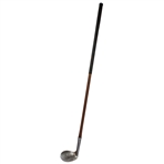 c.1929 Walter Hagen Concave Sand Wedge Pat-D 1695598 w/ Shaft Sticker Remnants