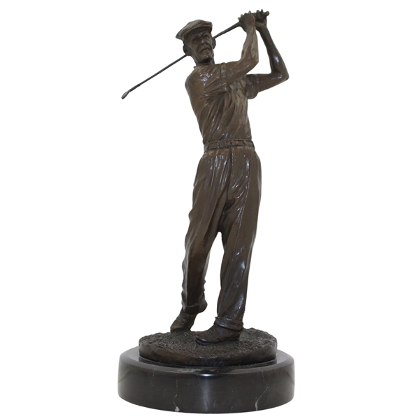 Ben Hogan Bronze/Marble Statue by Ron Tunison - Stands Over a Foot Tall - 13.5lbs
