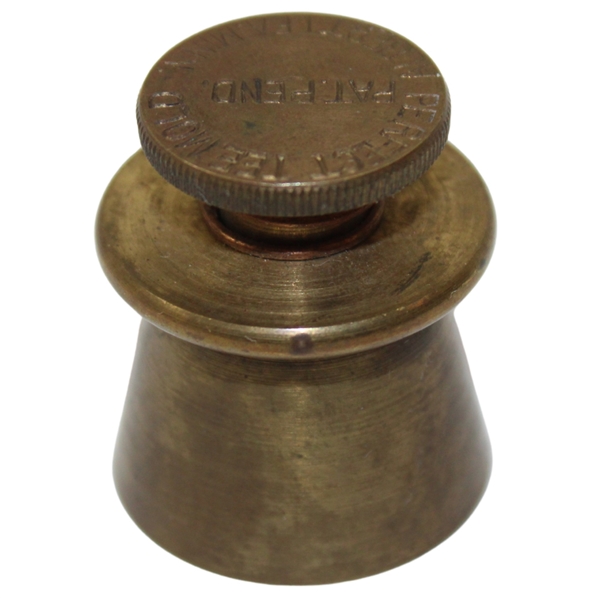 c1920 Brass "Perfect Tee Mold" made in Albert Lea, Mn. Pat. Pend