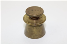 c1920 Brass Perfect Tee Mold made in Albert Lea, Mn. Pat. Pend