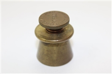 c1920 Brass Perfect Tee Mold made in Albert Lea, Mn. Pat. Pend