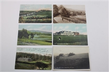 Nineteen (19) Vintage Golf Course, Clubhouses, Golfers & other Postcards