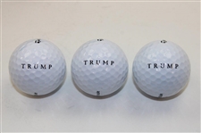 Trump Tower NY TaylorMade Golf Ball Dozen Box & Sleeves w/Eleven (11) 'Trump' Golf Balls Total