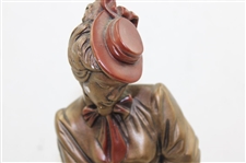 Classic Victorian Lady Golfer Putting Austin Sculpture
