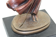 Classic Victorian Lady Golfer Putting Austin Sculpture