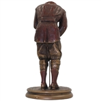 Classic Victorian Male Golfer Putting Austin Sculpture