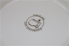 Four (4) Masters Tournament Home Collection Tartan Cocktail Plates in Original Box