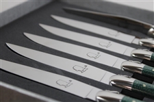 Augusta National Ltd Ed Forge de Laguiole Table Knife Set in Original Box