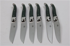 Augusta National Ltd Ed Forge de Laguiole Table Knife Set in Original Box