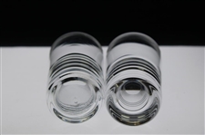 Pair of Augusta National Golf Club Logo Tall Drinking Glasses