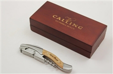 Pebble Beach 'The Calling' Multi-Tool Stainless Wine Opener in Original Box w/Bag
