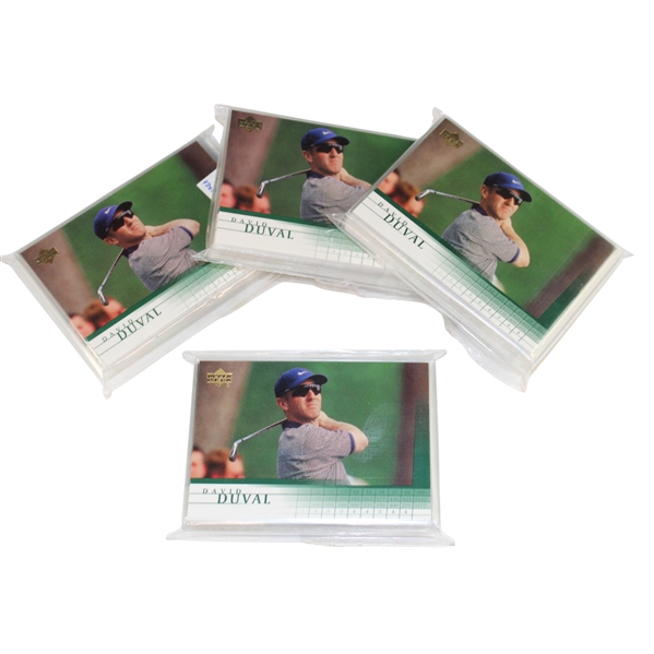 Eighty (80) David Duval 2001 Upper Deck Rookie Cards