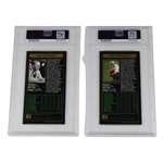 Jack Nicklaus 1963 PSA NM 7 & 1966 EX-MT 6 Grand Slam Ventures Cards