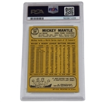 Mickey Mantle 1968 Topps Card #280 PSA EX 5 Card