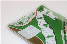 Classic St. Andrews Old Course Glass Tray/Plate by Bramic Golf, Ltd.