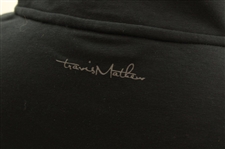 Travis Matthew Black Quarter Zip Size M