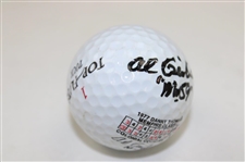 Al Geiberger Signed Mr '59' Scorecard Logo Golf Ball w/'Mr. 59' JSA ALOA