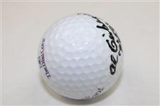 Al Geiberger Signed Mr '59' Scorecard Logo Golf Ball w/'Mr. 59' JSA ALOA