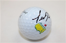 Lee Elder Signed Titleist Masters Logo Golf Ball BAS #BB46285