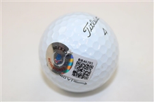 Lee Elder Signed Titleist Masters Logo Golf Ball BAS #BB46285