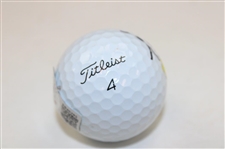 Lee Elder Signed Titleist Masters Logo Golf Ball BAS #BB46285
