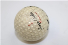 George Archer Signed George Archer Logo Golf Ball JSA ALOA
