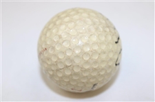 George Archer Signed George Archer Logo Golf Ball JSA ALOA