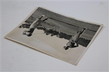 1936 Patty Berg Driving at US Amateur Wire Photo - Sept. 28th