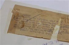 1931 Jean Armstrong & Glenna Collette Vare Tee Off Wire Photo - Sept. 22nd