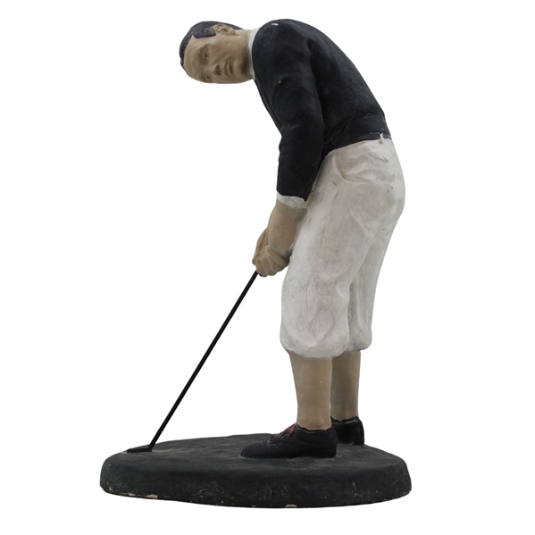Vintage Bobby Jones Putting Austin Prod. Degroot Statue - 1983