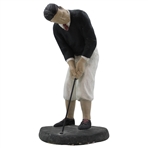 Vintage Bobby Jones Putting Austin Prod. Degroot Statue - 1983