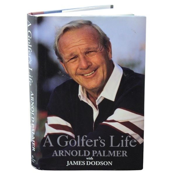 Arnold Palmer Signed 1st Ed A Golfers Life Book JSA ALOA
