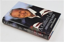Arnold Palmer Signed 1st Ed 'A Golfers Life' Book JSA ALOA