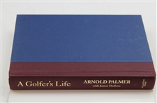 Arnold Palmer Signed 1st Ed 'A Golfers Life' Book JSA ALOA