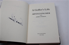 Arnold Palmer Signed 1st Ed 'A Golfers Life' Book JSA ALOA