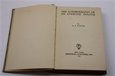 1925 'The Autobiography Of An Average Golfer' by O. B. Keeler