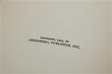 1925 'The Autobiography Of An Average Golfer' by O. B. Keeler